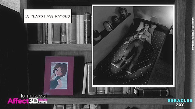 Aunt Cass sucks a futanari cock and gets fucked in her mature trimmed pussy