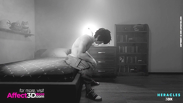 Aunt Cass sucks a futanari cock and gets fucked in her mature trimmed pussy