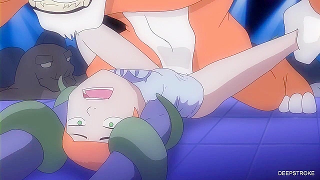 Gentleman's Club - Gwen from Ben 10 gets gangbanged by big dicked monsters