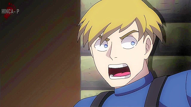 Resident Evil cartoon porn - Female zombie attacks and gives rough blowjob and cowgirl sex