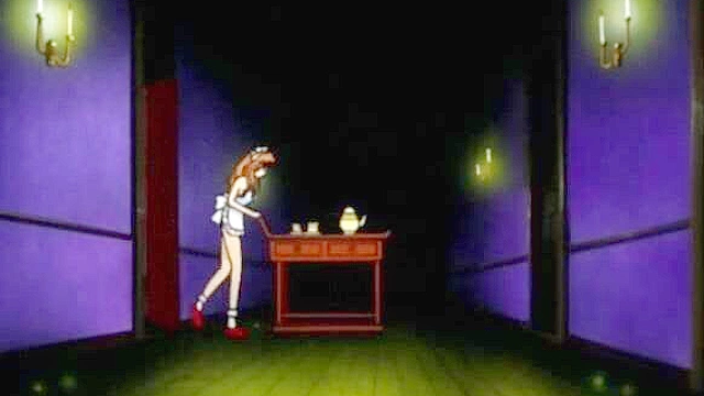 Tied up maiden gets used like fuck slave in dirty dungeon