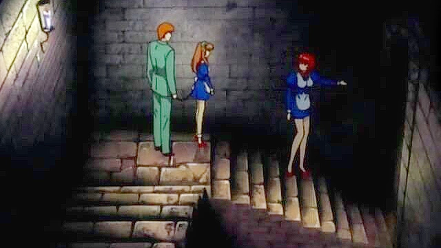 Tied up maiden gets used like fuck slave in dirty dungeon