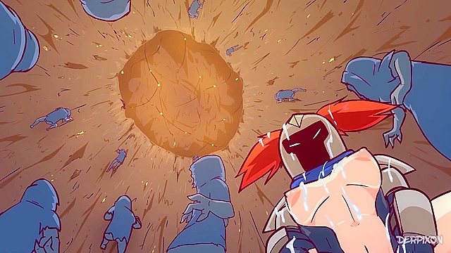 Fandel Tales - Elf, mage and warrior gangbanged by dungeon monsters