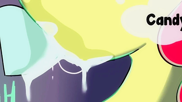 Hentai pony gets a dildo slammed in to her cunt