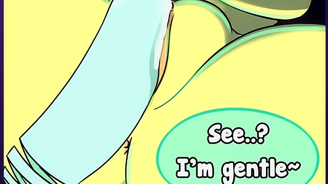 Hentai pony gets a dildo slammed in to her cunt