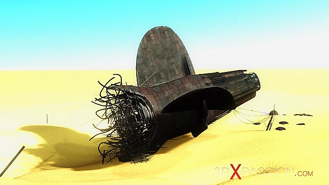 Cyber fuck machine and sexy shemale fucks busty girl