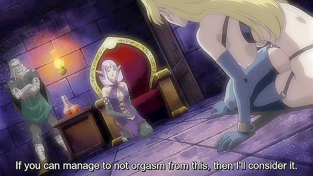 Crazy frog sprouts tentacles and face fucks Princess Lilia