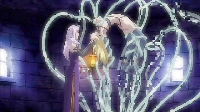 Crazy frog sprouts tentacles and face fucks Princess Lilia