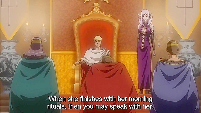 Crazy frog sprouts tentacles and face fucks Princess Lilia