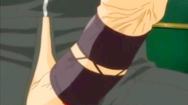 Cute redhead services a group of cocks with her mouth and panties