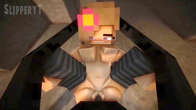 Minecraft girl gets boned deep while in a mine shaft