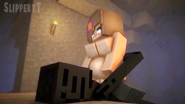 Minecraft girl gets boned deep while in a mine shaft
