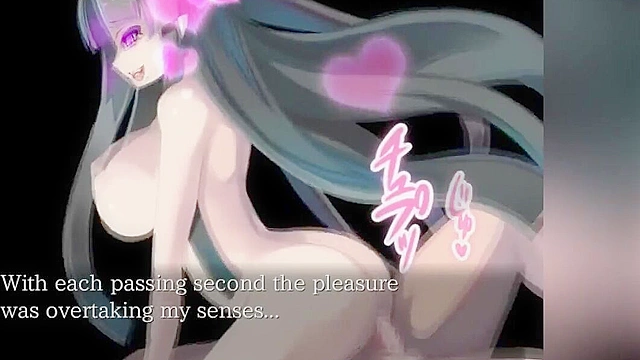 Horny demon babe rides your cock cowgirl till you die - ASMR