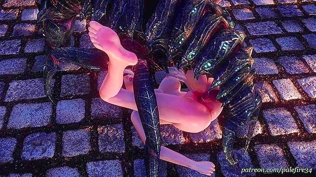 2B defends the village - egg impregnation oviposition full sex story