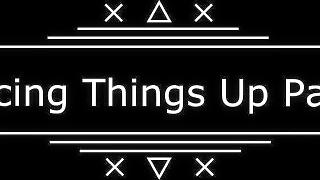 2D Comic - Shemale admires the size of her shedick