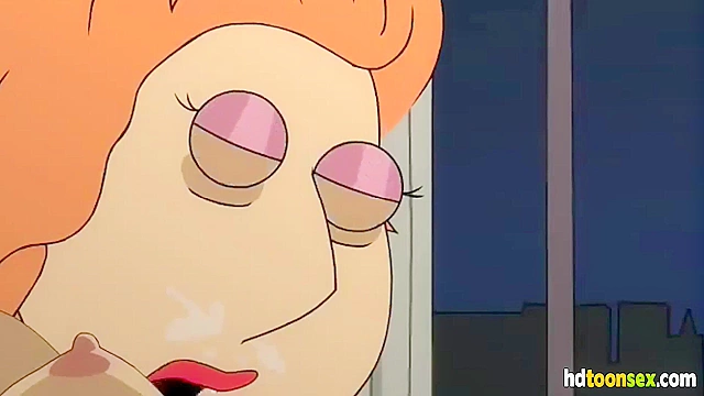 Italian gangsters giving their dicks to Lois Griffin's mature pussy