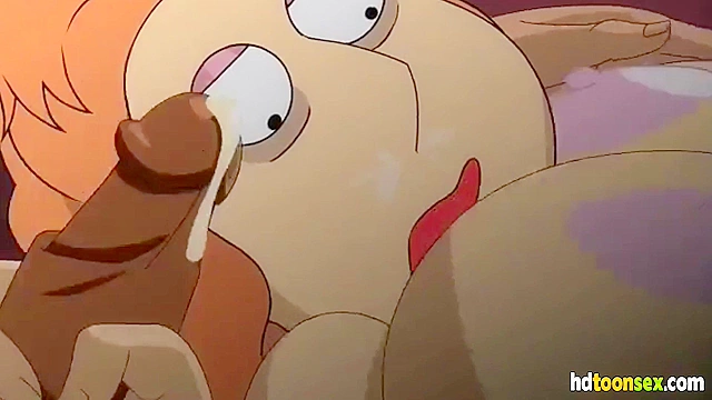 Italian gangsters giving their dicks to Lois Griffin's mature pussy