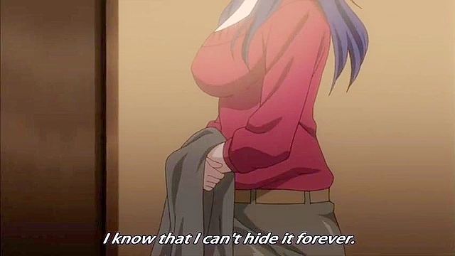 Mesu Saga Persona - Cheating anime housewife gets filmed in hotel gangbang