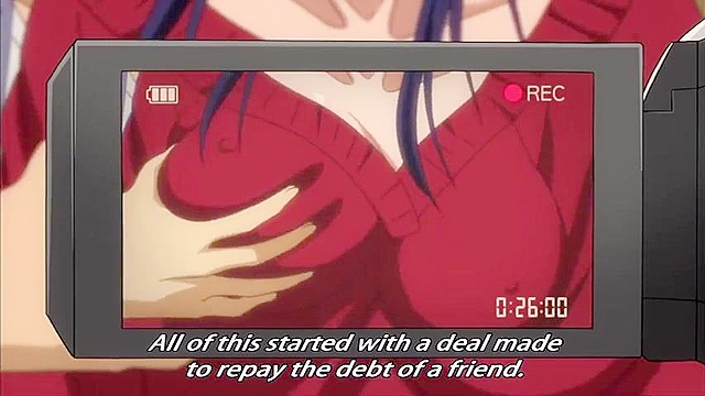 Mesu Saga Persona - Cheating anime housewife gets filmed in hotel gangbang