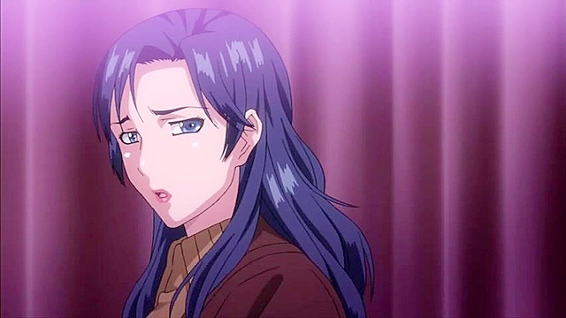 Mesu Saga Persona - Cheating anime housewife gets filmed in hotel gangbang