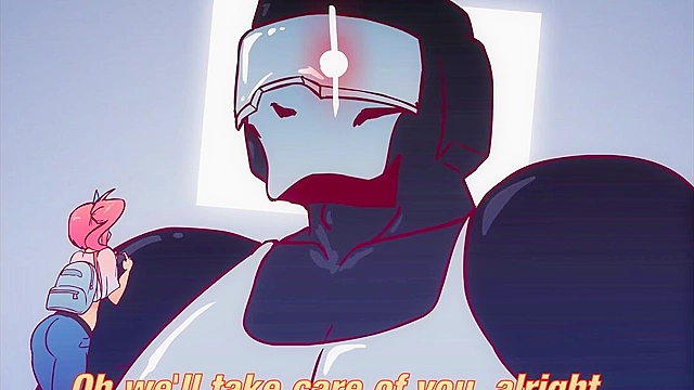 The Artist Migration - Pink haired cartoon girl dreams of rough sex gangbang and facials