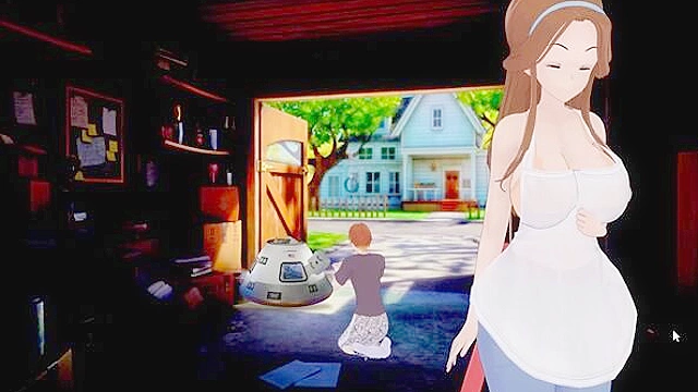 Dragonball Academia - Silde your dick into Android 18 tight robo pussy - game walkthrough