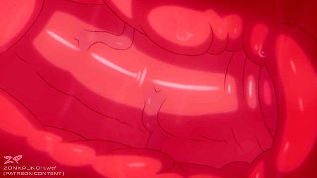 Bath Time - Furry Renanon fucked in wet monster pussy