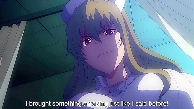 Semen Extraction Ward 3 - Busty hentai nurse uses stun gun on cumming patient