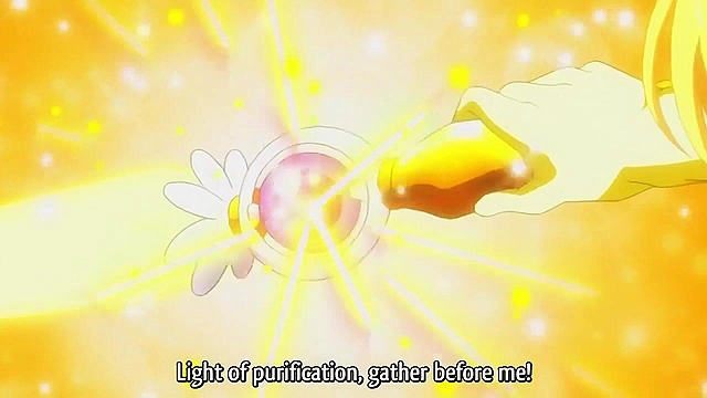 Magical Beast Purifier Girls Utea 1 - Magical hentai girls are fucked by tentacles in space