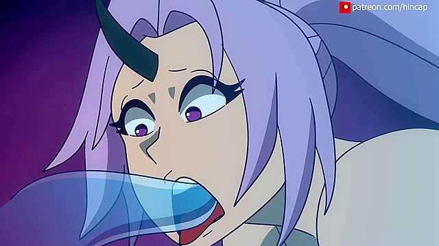 Shion gets slimed and sucked dry by Rimuru Tempest