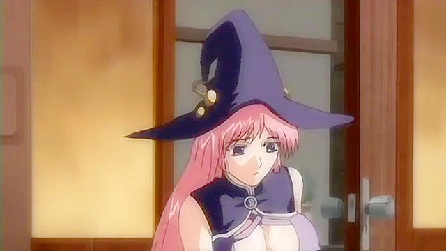 Magical Witch Academy 1 - Group of schoolgirls hold down sensei and give him a handjob till facial