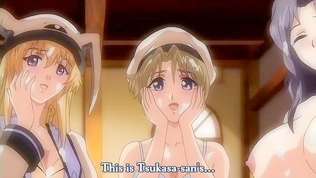 Magical Witch Academy 1 - Group of schoolgirls hold down sensei and give him a handjob till facial