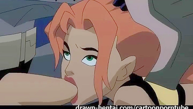 Gwen from Ben 10 sucks Kevin's dick and gets a deep fuck