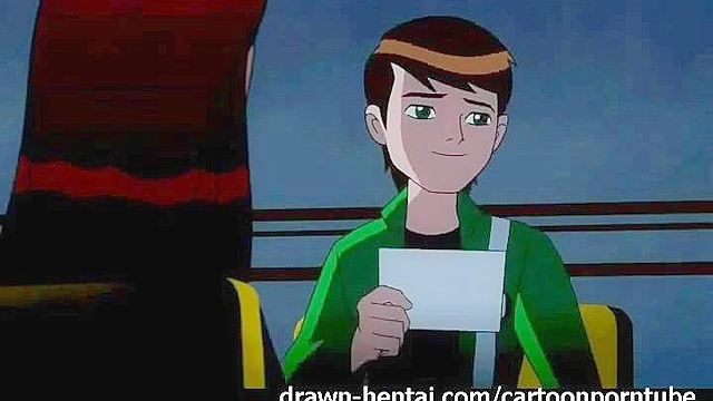 Gwen from Ben 10 sucks Kevin's dick and gets a deep fuck