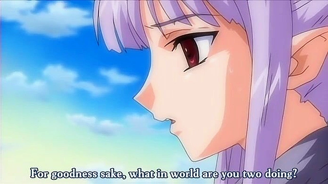 Magical Witch Academy 2 - Redheaded hentai witch gets double penetrated by a tentacle monster