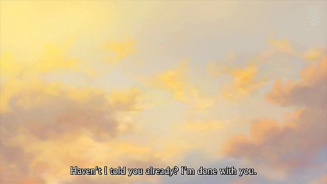 Tenioha! 2 ep1 - Busty anime schoolgirl gets facial after a lusty boobjob