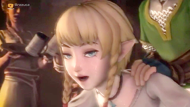 Free Time to Linkle - Legend of Zelda gets fucked in time stop sexcapade
