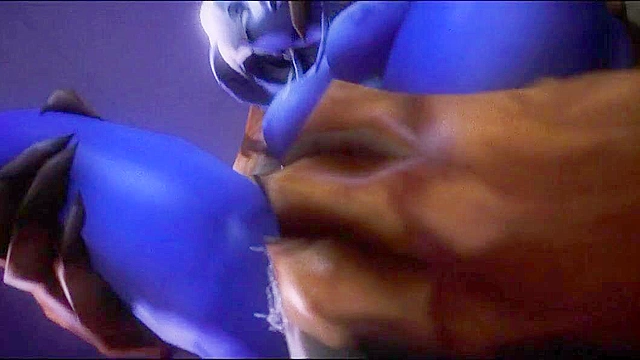 Coliseum of Lust - Orc with a big dick fucks night elf pussy while minions cheer him on