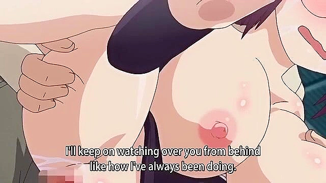 Graduation XX Train 3 - Huge titty sensei gets mouth fucked and covered in cum on train