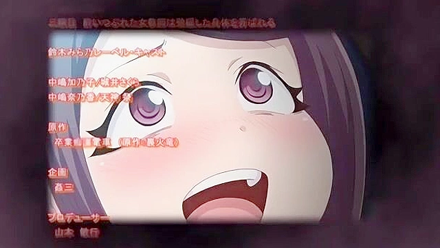 Graduation XX Train 3 - Huge titty sensei gets mouth fucked and covered in cum on train