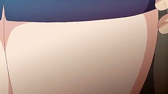 Graduation XX Train 3 - Huge titty sensei gets mouth fucked and covered in cum on train