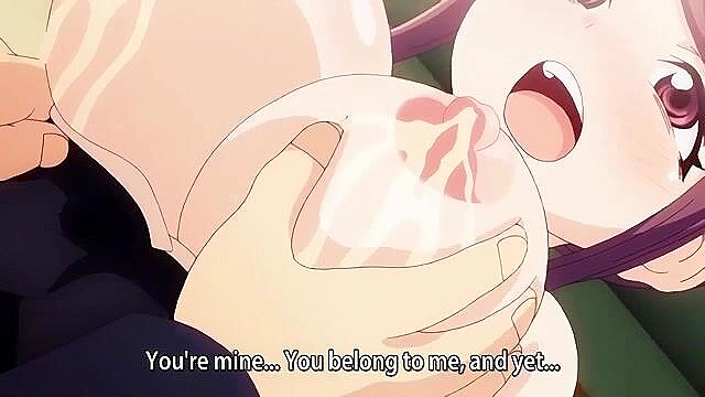 Graduation XX Train 3 - Huge titty sensei gets mouth fucked and covered in cum on train