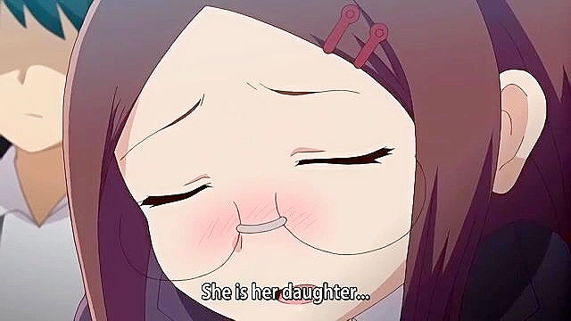 Graduation XX Train 3 - Huge titty sensei gets mouth fucked and covered in cum on train