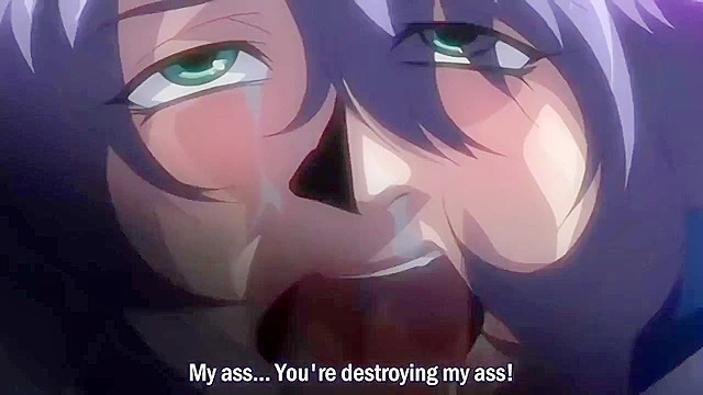 Dirty hentai slut is rough fucked while on phone call with husband