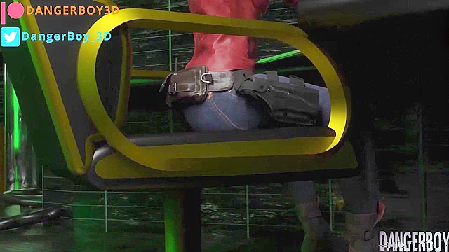 Claire In Space 2 - Claire Redfield is fucked by monster and cummed in mouth