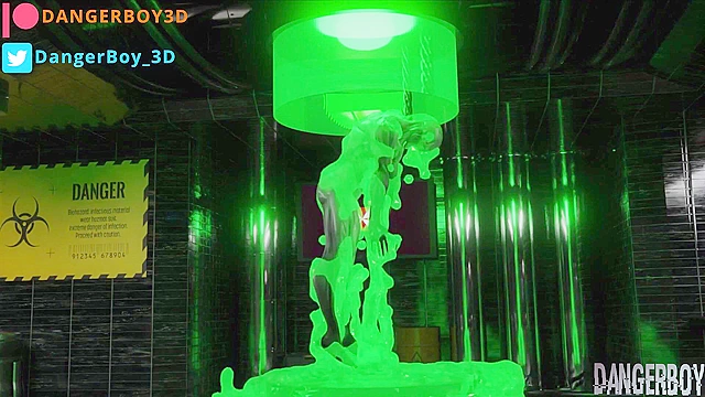 Claire In Space 2 - Claire Redfield is fucked by monster and cummed in mouth