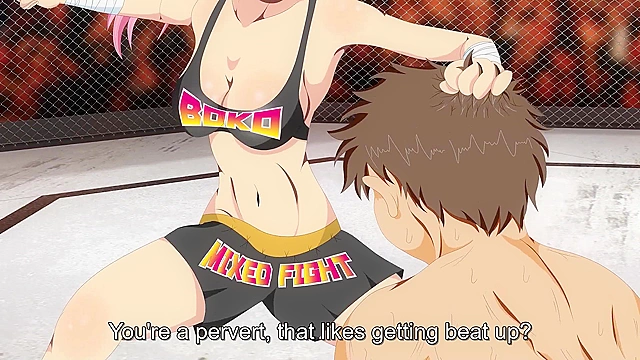 The Dominant Tower - Martial arts girls beat the shit out of fat guy