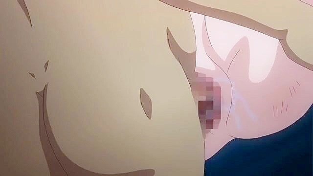 White Blue 3 - Busty anime nurse is tied up, blindfolded and fucked roughly