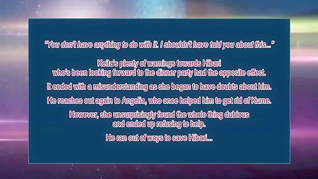 White Blue 3 - Busty anime nurse is tied up, blindfolded and fucked roughly