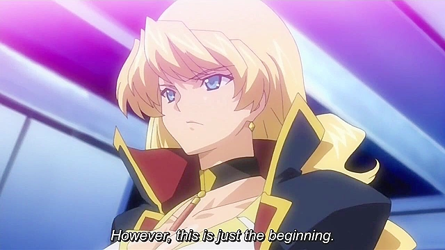 Busty redhead futa girl gets her holes destroyed while suspended in the air